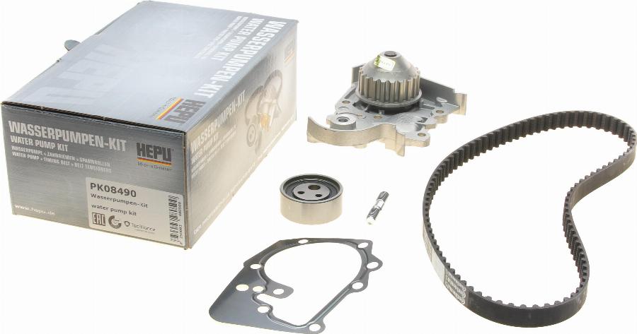 Hepu PK08490 - Su pompası + Triger kayışı seti www.parts5.com