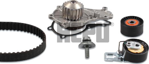 Hepu PK08036 - Water Pump & Timing Belt Set parts5.com