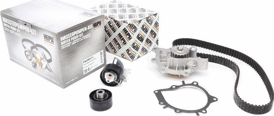 Hepu PK08071 - Water Pump & Timing Belt Set www.parts5.com