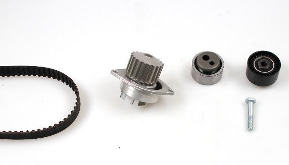 Hepu PK08120 - Pumpa za vodu + komplet zupčastog kaiša www.parts5.com