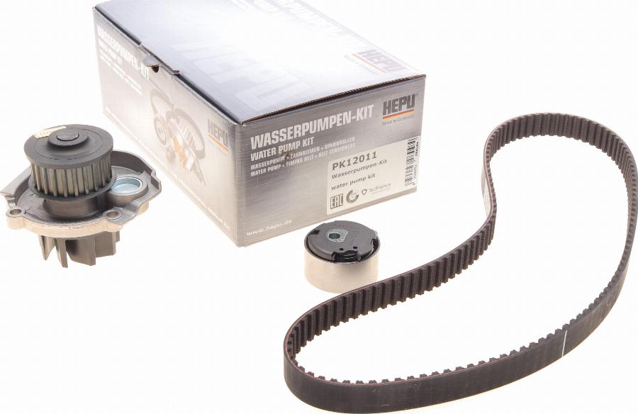 Hepu PK12011 - Water Pump & Timing Belt Set www.parts5.com