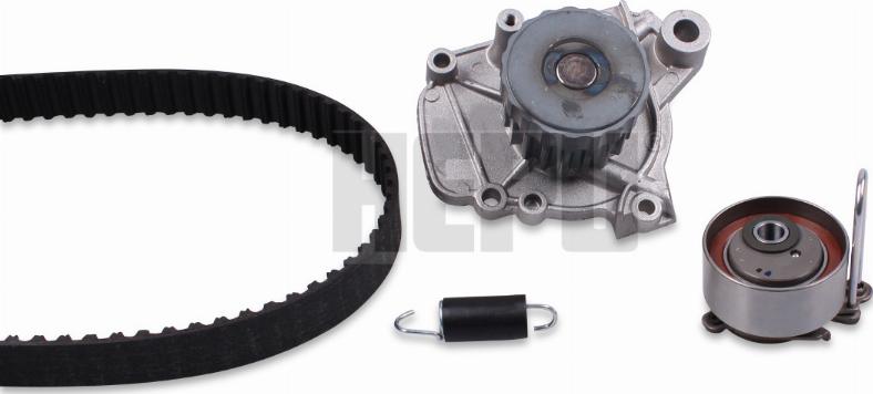 Hepu PK78120 - Vodní pumpa + sada ozubeného řemene www.parts5.com