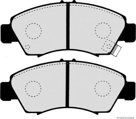 Herth+Buss Jakoparts J3604034 - Set placute frana,frana disc www.parts5.com