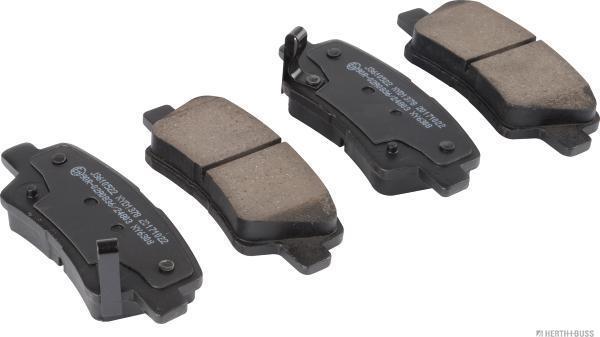 Herth+Buss Jakoparts J3610522 - Brake Pad Set, disc brake parts5.com