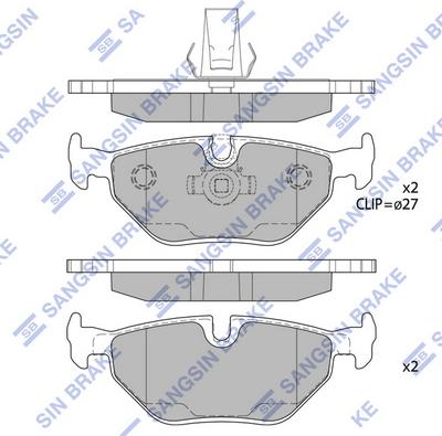 HITEC H 836 - Set placute frana,frana disc www.parts5.com