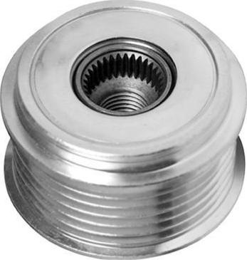 Hoffer 45187 - Pulley, alternator, freewheel clutch www.parts5.com