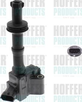 Hoffer 8010880 - Bobina de encendido www.parts5.com