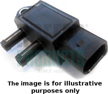 Hoffer 7472515E - Sensor, presión gas de escape www.parts5.com