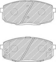 Hyundai 58101-1HA20 - Brake Pad Set, disc brake www.parts5.com