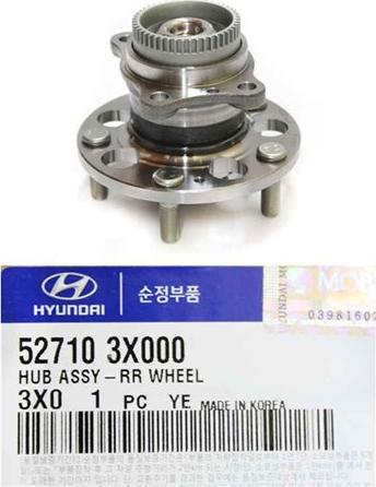 Hyundai 52710-3X000 - Комплект подшипника ступицы колеса www.parts5.com