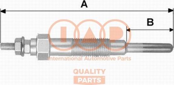 IAP QUALITY PARTS 810-19010 - Bougie de préchauffage www.parts5.com