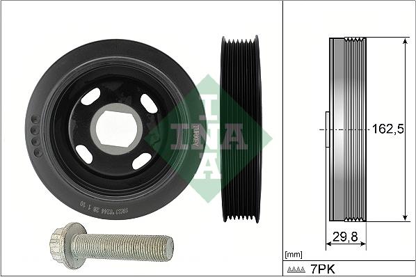 INA 544 0179 20 - Belt Pulley, crankshaft parts5.com