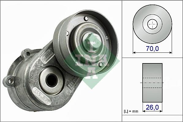 INA 534 0448 10 - Tensor de correa, correa poli V www.parts5.com