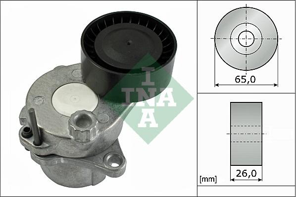 INA 534 0443 10 - Tendeur de courroie, courroie trapézoïdale à nervures www.parts5.com