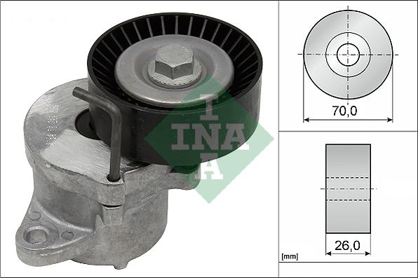 INA 534 0439 10 - Belt Tensioner, v-ribbed belt www.parts5.com