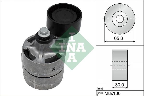 INA 534 0434 10 - Belt Tensioner, v-ribbed belt parts5.com