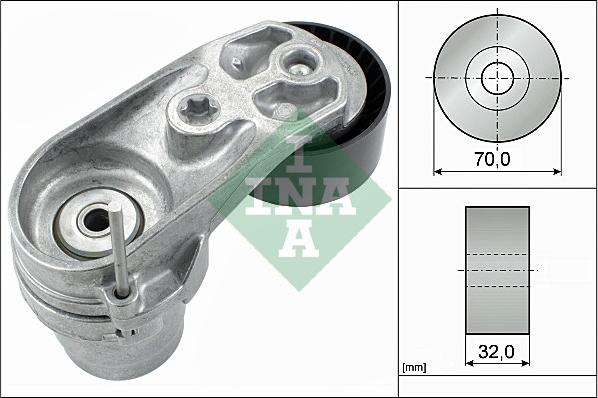 INA 534 0433 10 - Tensor de correa, correa poli V www.parts5.com