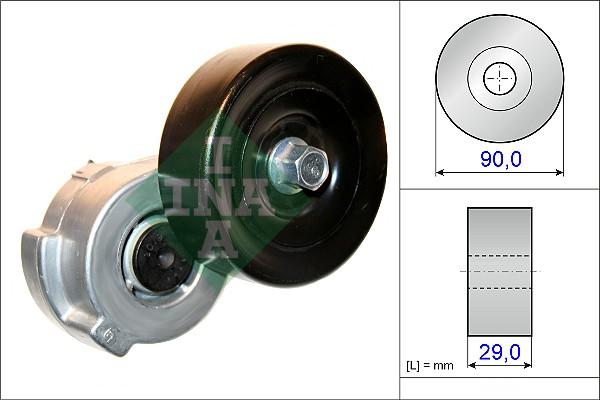 INA 534 0421 10 - Belt Tensioner, v-ribbed belt www.parts5.com