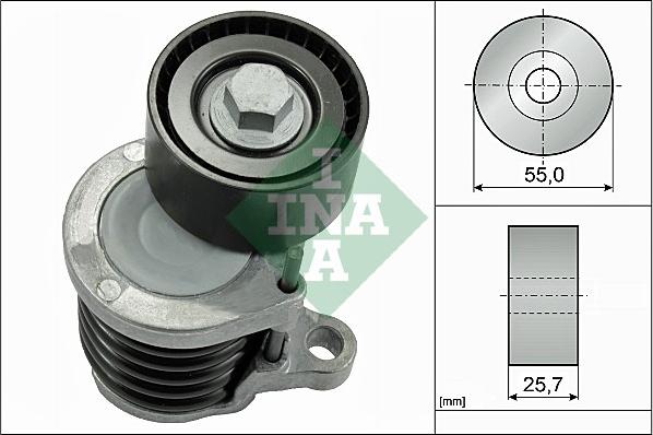 INA 534 0591 10 - Intinzator curea, curea distributie www.parts5.com