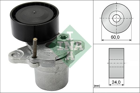 INA 534 0546 10 - Belt Tensioner, v-ribbed belt www.parts5.com