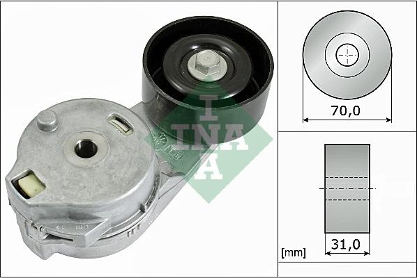 INA 534 0548 10 - Belt Tensioner, v-ribbed belt www.parts5.com