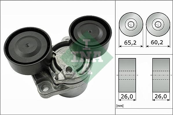 INA 534 0505 10 - Tensor de correa, correa poli V www.parts5.com