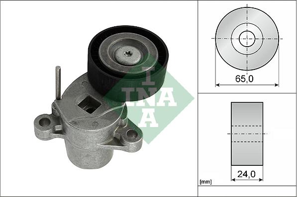 INA 534 0507 10 - Intinzator curea, curea distributie www.parts5.com