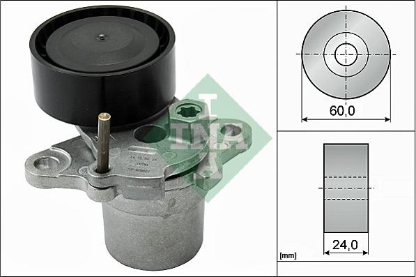 INA 534 0510 10 - Τεντωτήρας ιμάντα, ιμάντας poly-V www.parts5.com