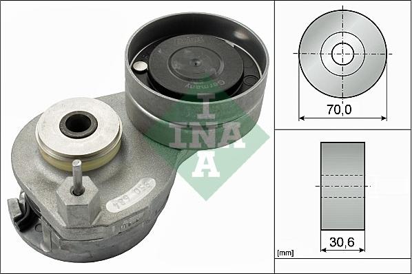 INA 534 0588 10 - Intinzator curea, curea distributie www.parts5.com