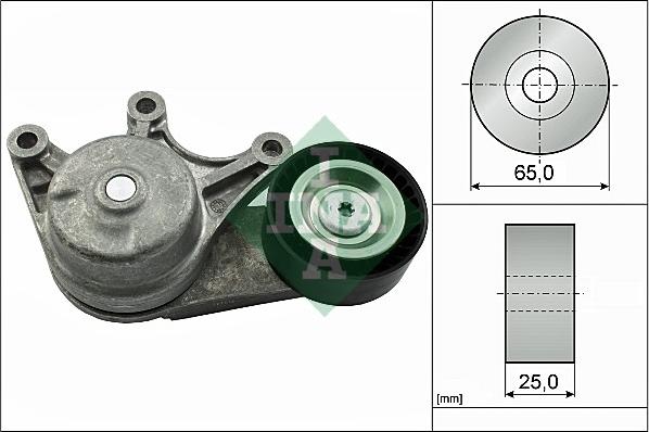 INA 534 0535 10 - Napinák rebrovaného klinového remeňa www.parts5.com