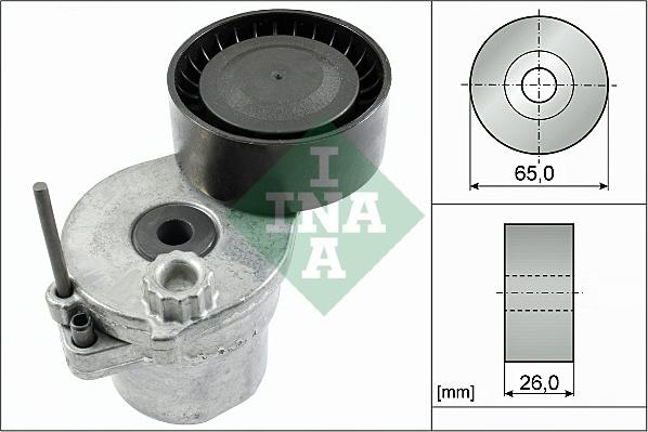 INA 534 0570 10 - Intinzator curea, curea distributie www.parts5.com