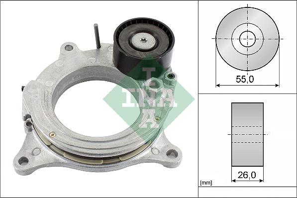 INA 534 0692 10 - Belt Tensioner, v-ribbed belt www.parts5.com