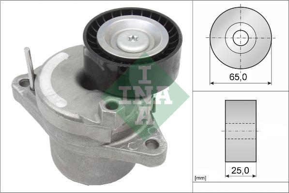 INA 534 0658 10 - Tendeur de courroie, courroie trapézoïdale à nervures www.parts5.com