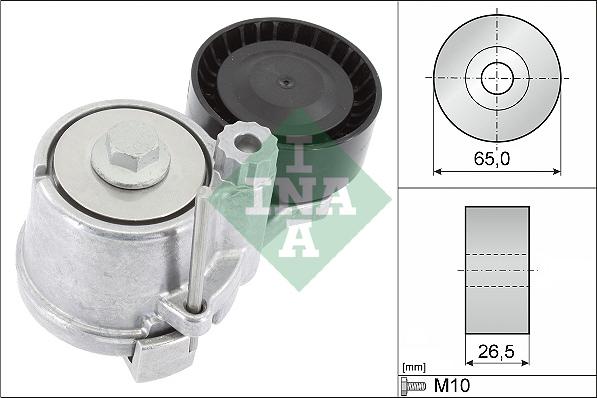 INA 534 0661 10 - Belt Tensioner, v-ribbed belt www.parts5.com