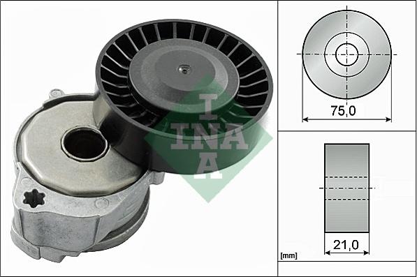 INA 534 0604 10 - Riemenspanner, Keilrippenriemen www.parts5.com