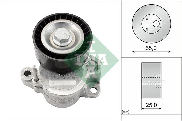 INA 534 0625 10 - Napinák rebrovaného klinového remeňa www.parts5.com