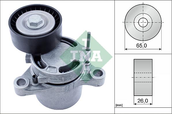 INA 534 0627 10 - Rihmapinguti,soonrihm www.parts5.com