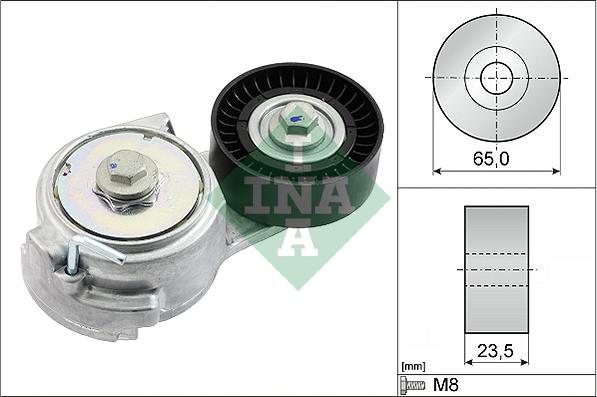 INA 534 0069 10 - Натяжитель, поликлиновый ремень www.parts5.com