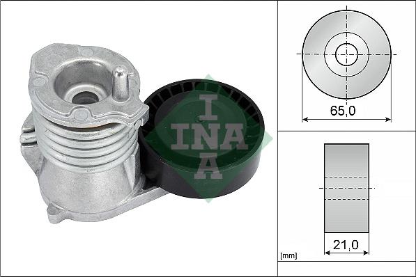 INA 534 0029 10 - Napínák, žebrovaný klínový řemen www.parts5.com