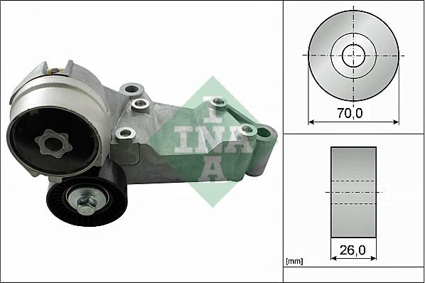 INA 534 0146 10 - Belt Tensioner, v-ribbed belt www.parts5.com