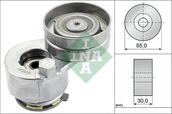 INA 534 0142 30 - Ремъчен обтегач, пистов ремък www.parts5.com