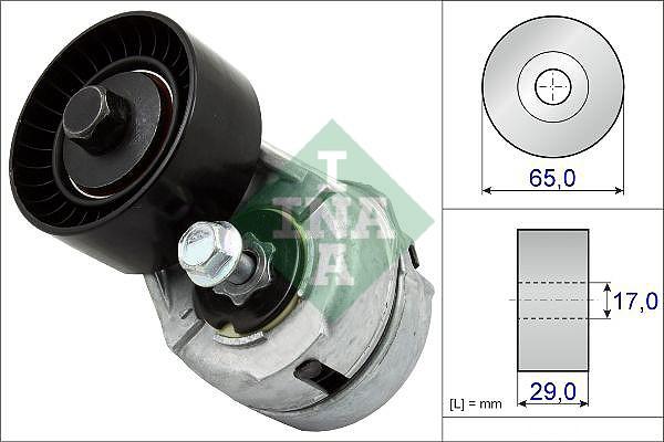 INA 534 0109 20 - Τεντωτήρας ιμάντα, ιμάντας poly-V www.parts5.com