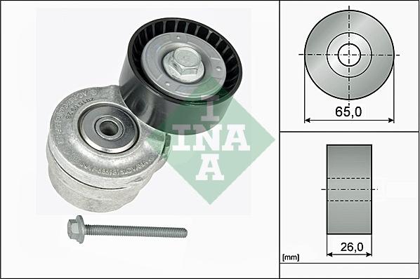 INA 534 0101 20 - Belt Tensioner, v-ribbed belt www.parts5.com