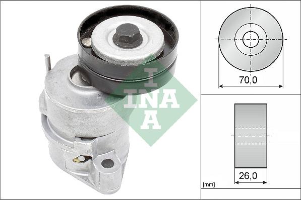 INA 534 0102 30 - Riemenspanner, Keilrippenriemen www.parts5.com