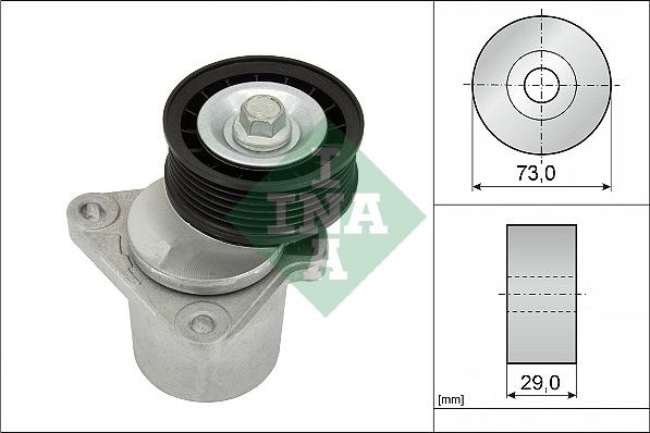 INA 534 0128 20 - Belt Tensioner, v-ribbed belt www.parts5.com