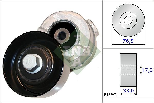 INA 534 0341 10 - Belt Tensioner, v-ribbed belt www.parts5.com