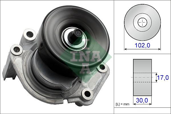 INA 534 0350 10 - Belt Tensioner, v-ribbed belt www.parts5.com