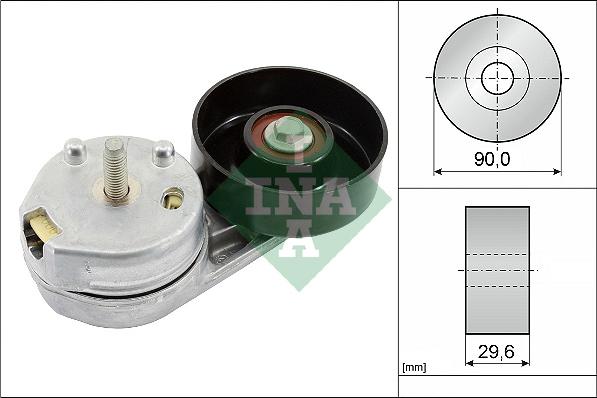 INA 534 0358 10 - Belt Tensioner, v-ribbed belt www.parts5.com