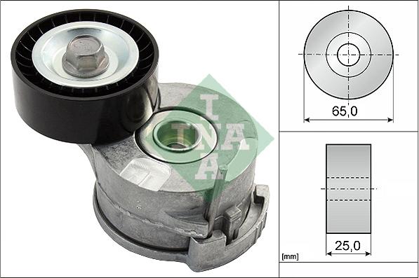 INA 534 0369 10 - Zatezač remena, klinasti rebrasti remen www.parts5.com