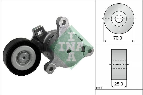 INA 534 0362 10 - Napinák rebrovaného klinového remeňa www.parts5.com